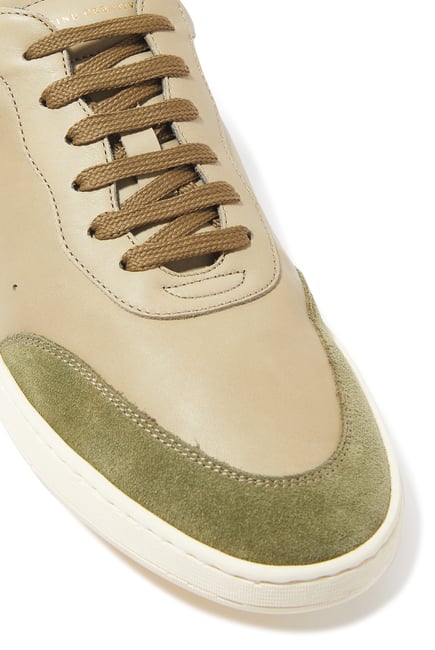 Kris Nappa & Suede Sneakers